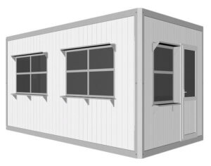 vista general caseta vigilancia kabin 7.8